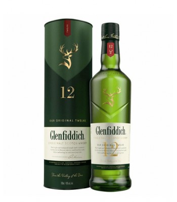 Glenfiddich 12 Años Single Malt 750cc Whisky