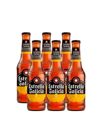 6x Cerveza Estrella Galicia...